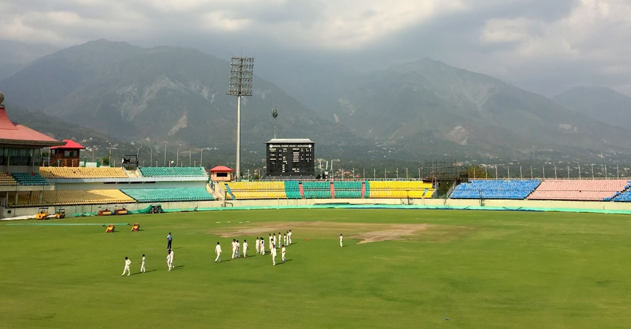 World's highest cricket ground in Chail, Himachal Pradesh
