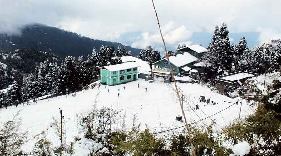image of Darjeeling in December