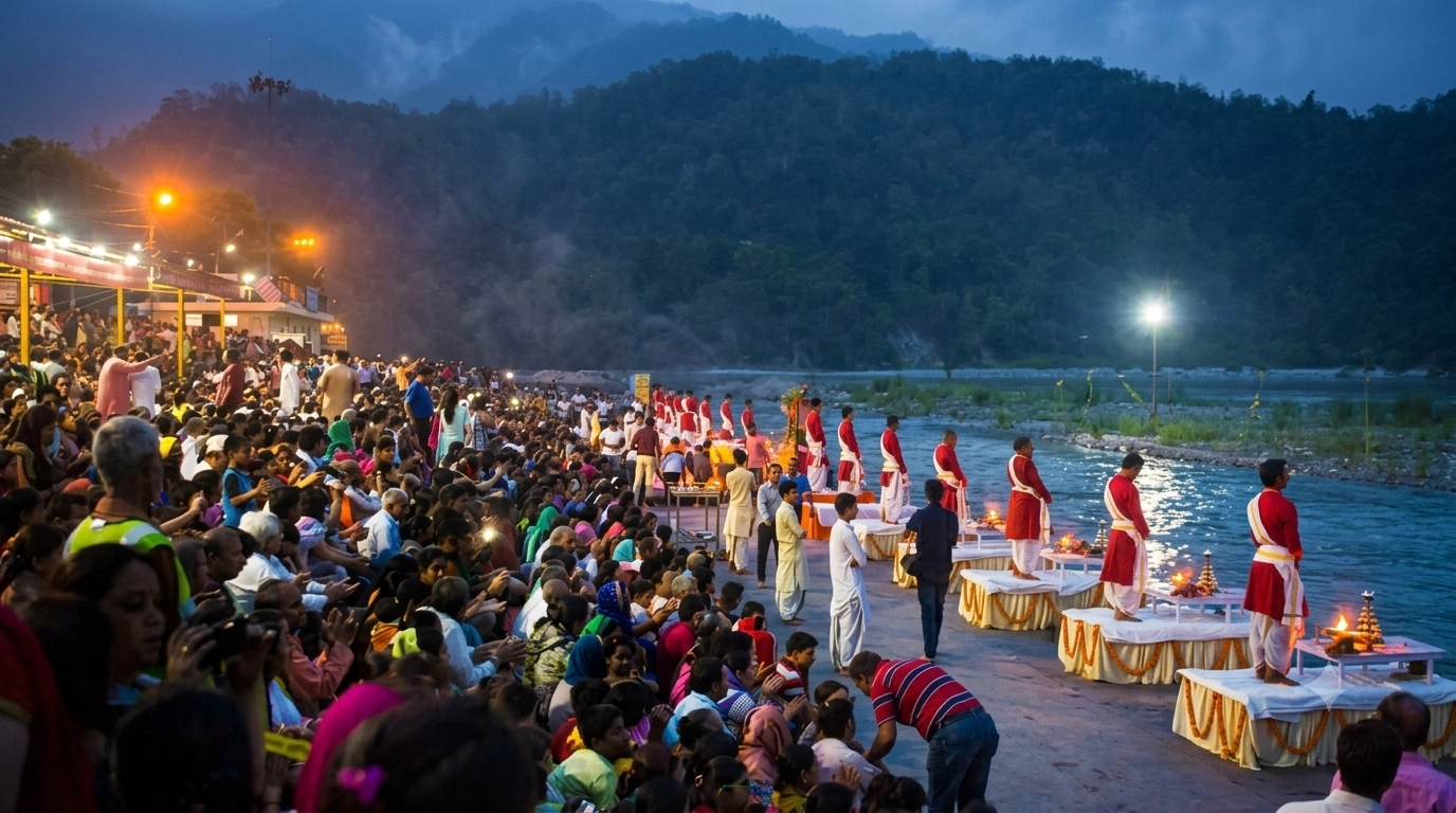 Ganga Aarti in Rishikesh