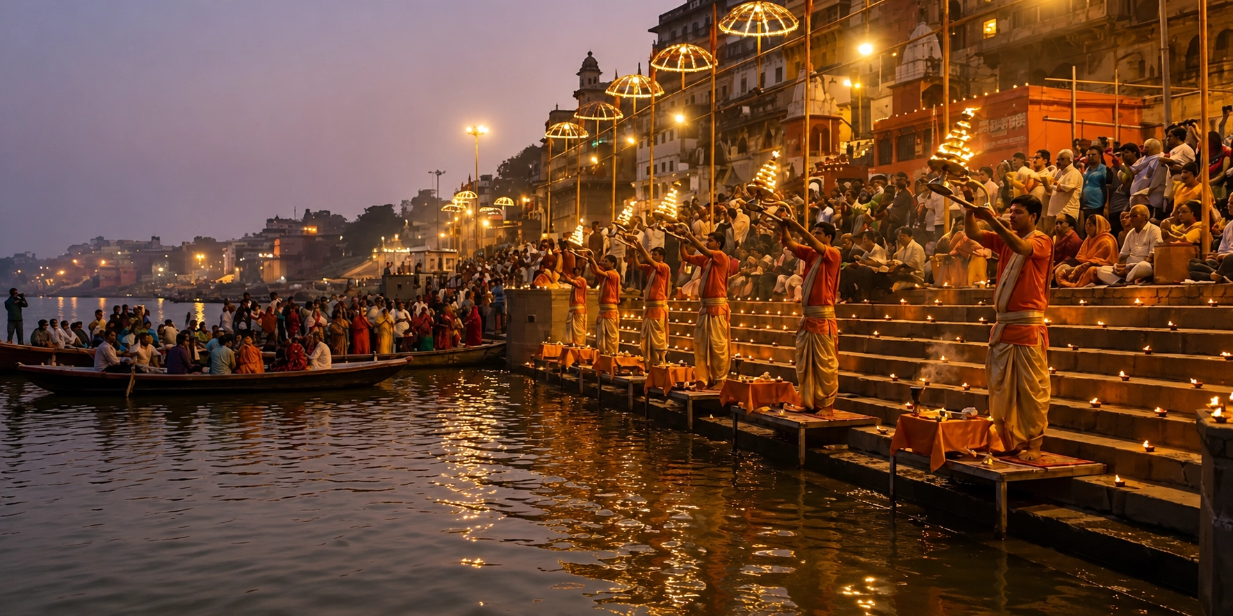 Ganga Aarti Timing in Varanasi
