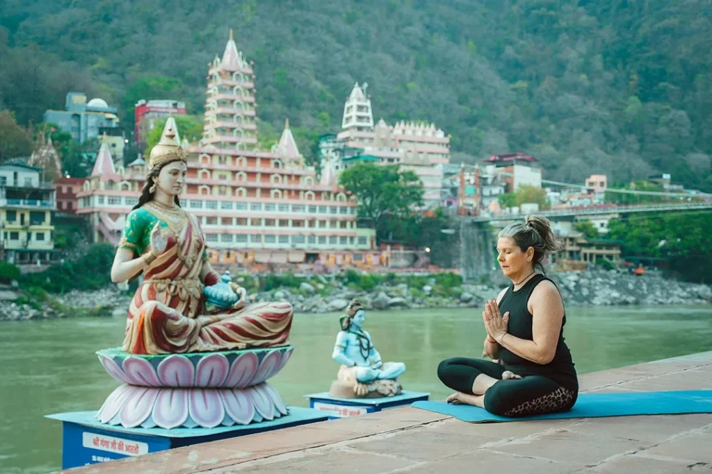 Sacred waters of the Ganga at Haridwar