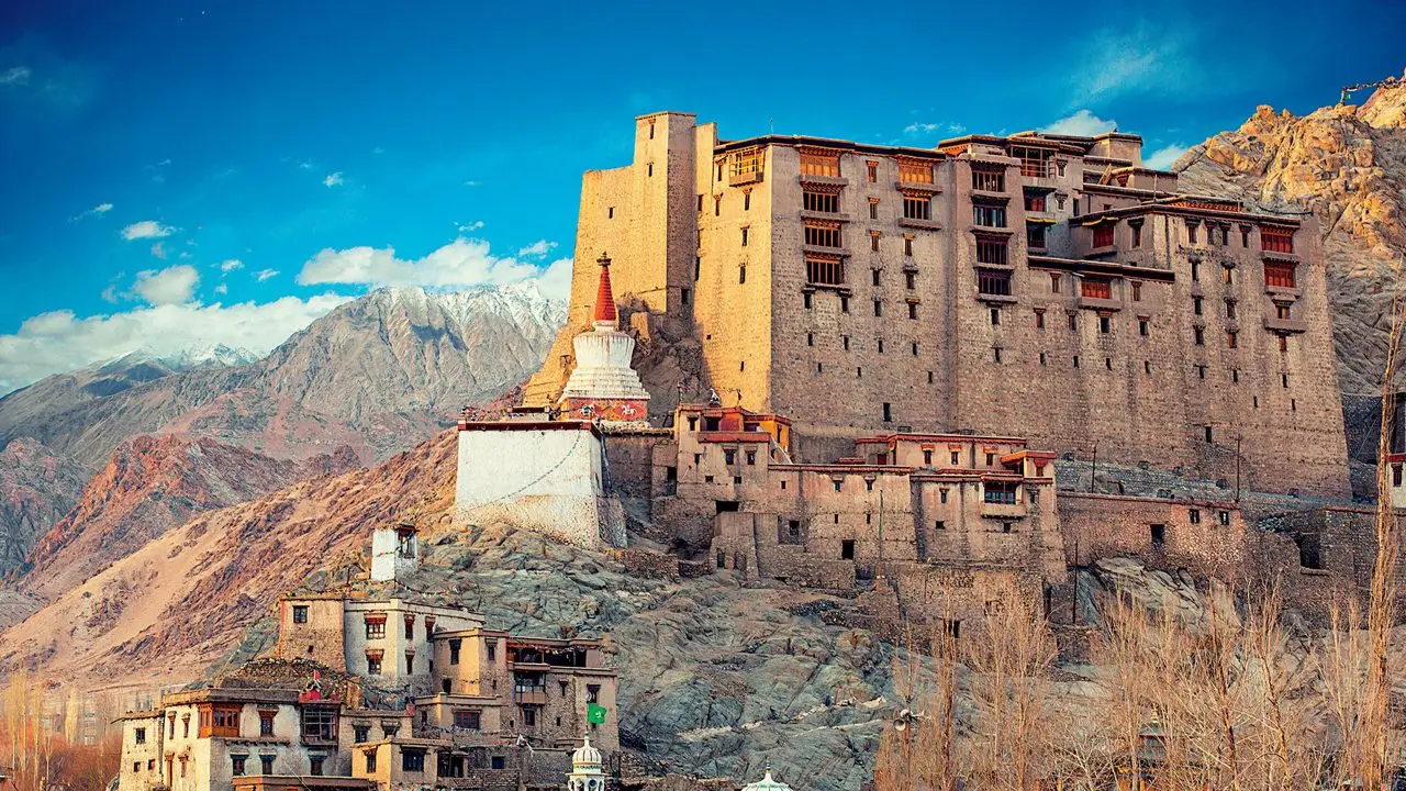 Leh Palace fortress in Ladakh