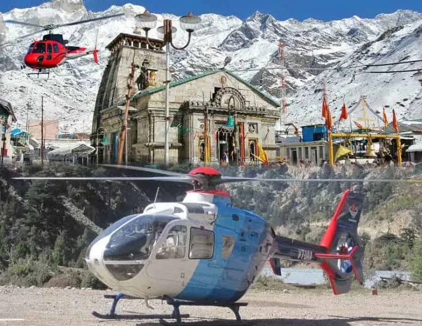 Char Dham Yatra in Himalaya by Land and Helicopter