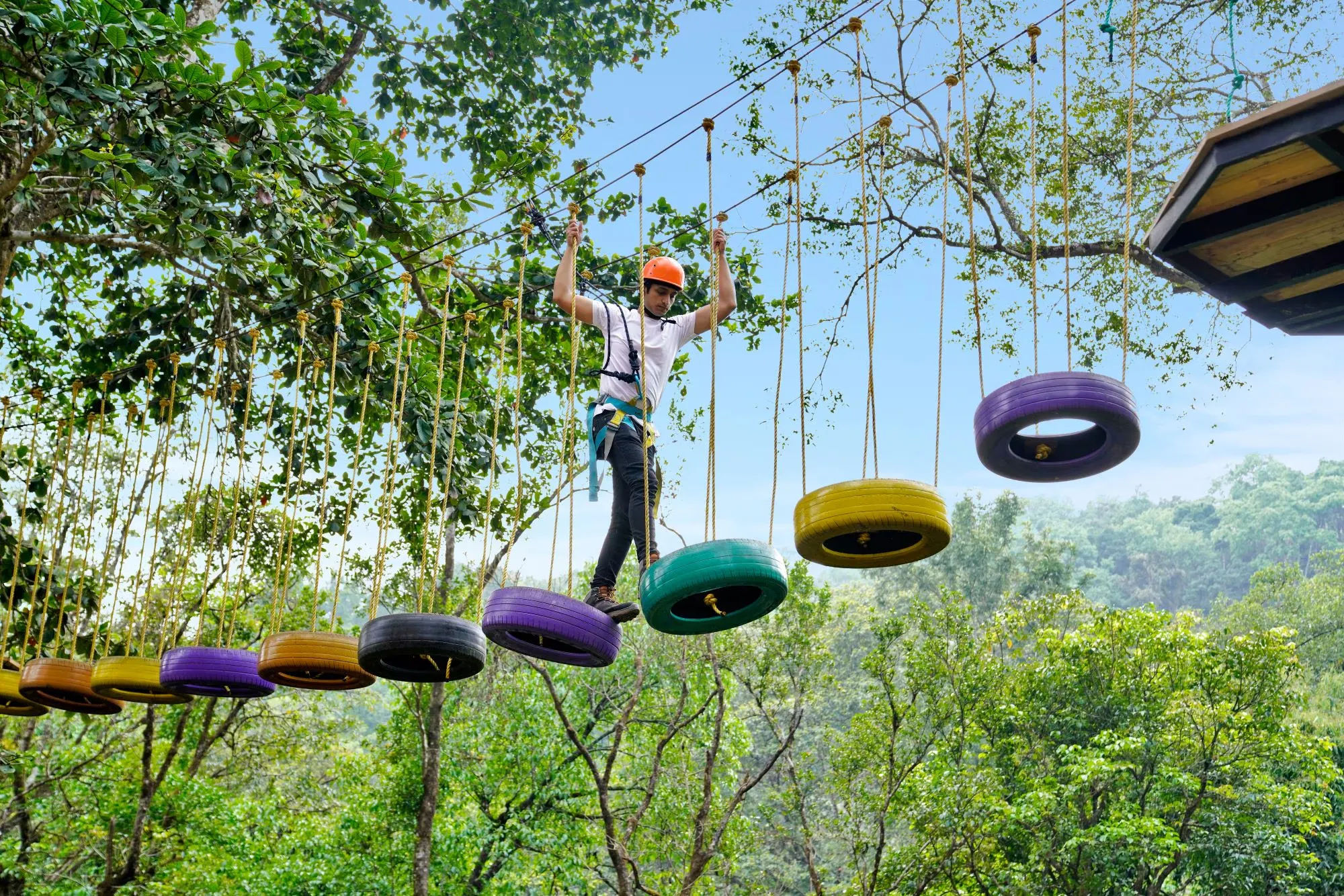 Adventure activities and nature trails in Coorg hills