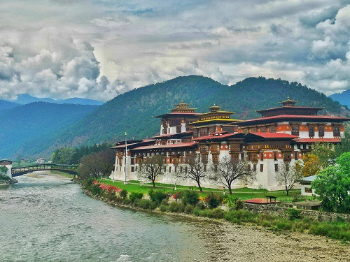 Punakha Dzong in Bhutan
