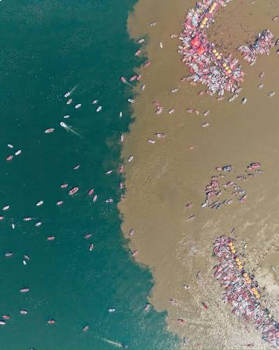 Triveni Sangam-confluence