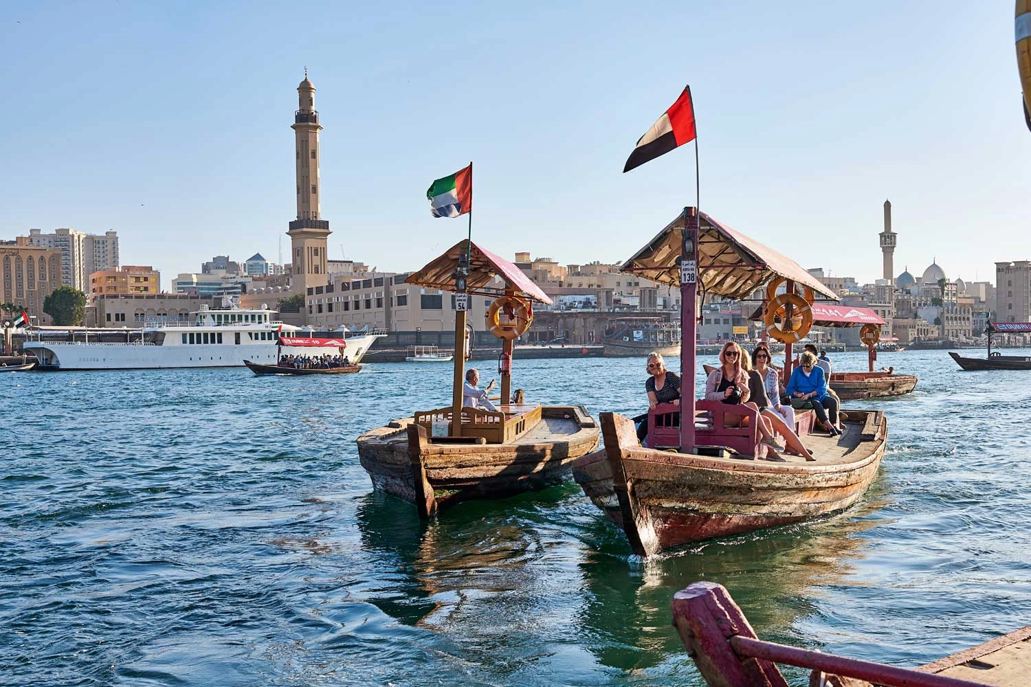image of dubai creek abra