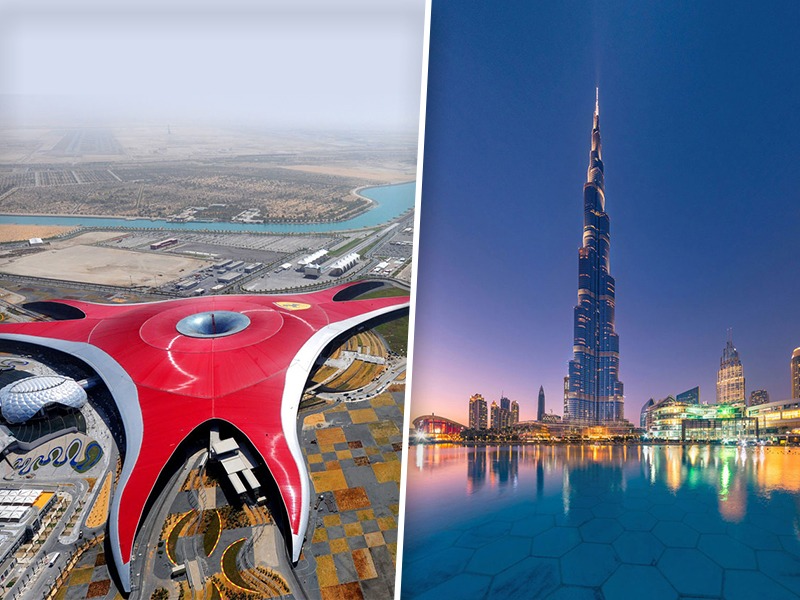 image of dubai and abu dhabi
