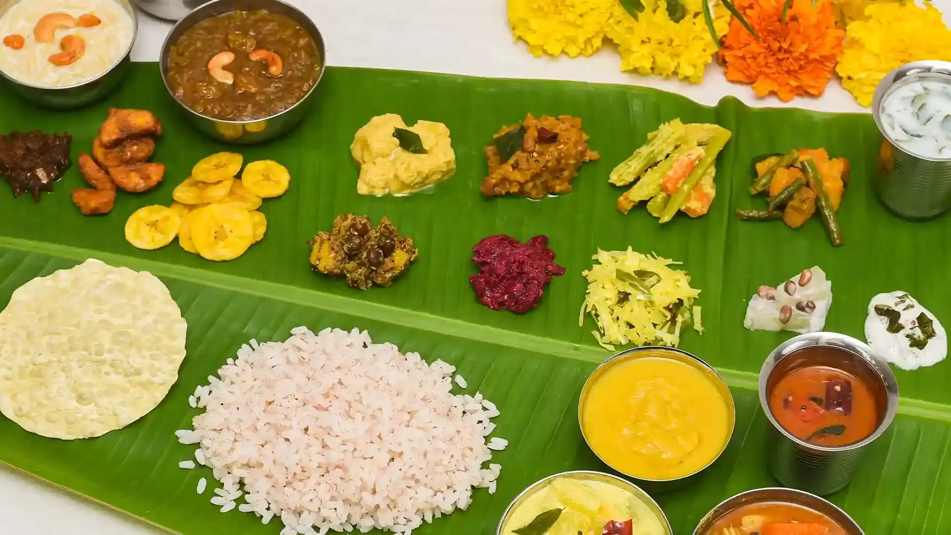 Traditional Kerala Meals